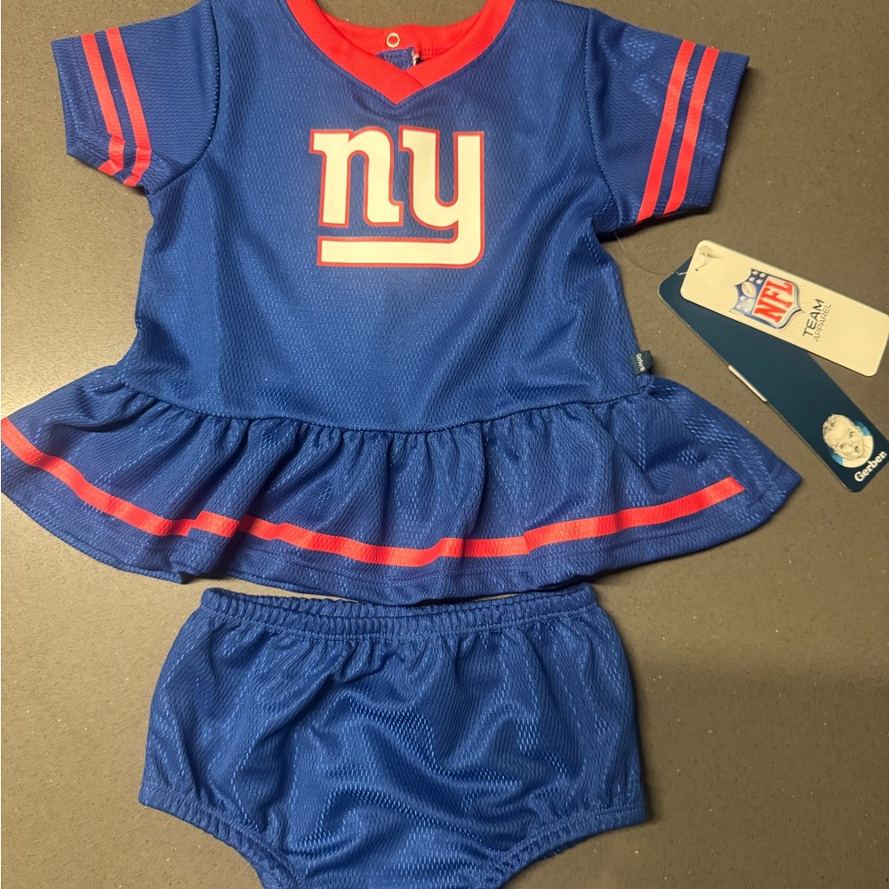 Gerber Blue and Red Baby Outfit